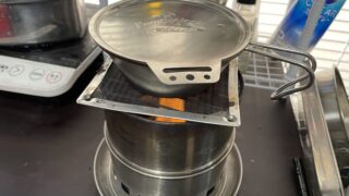 シェラカップ炊飯