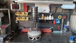 小型廃油ストーブ