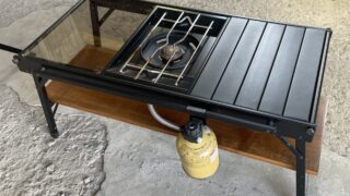 ラーテルワークス ウッドパネルテーブルカスタム