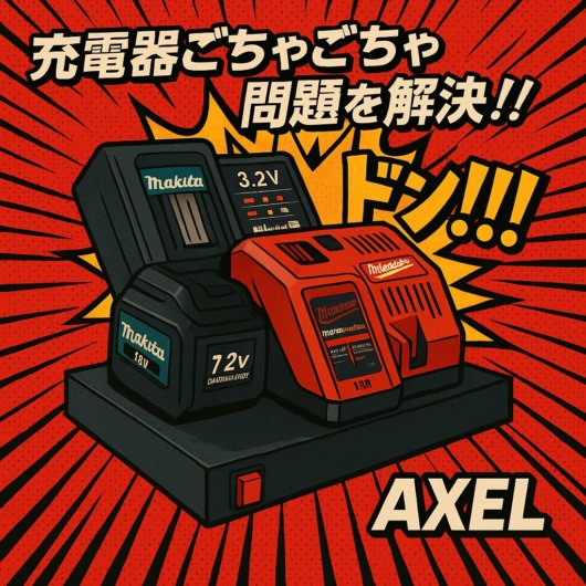 充電器ごちゃごちゃ問題
