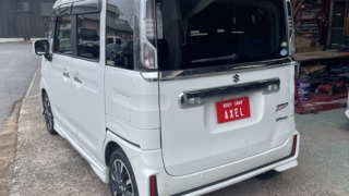 スズキ スペーシア板金塗装