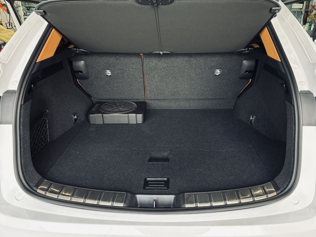 レクサスNX左側HS10設置