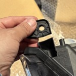 ヘッドライト取付破損
